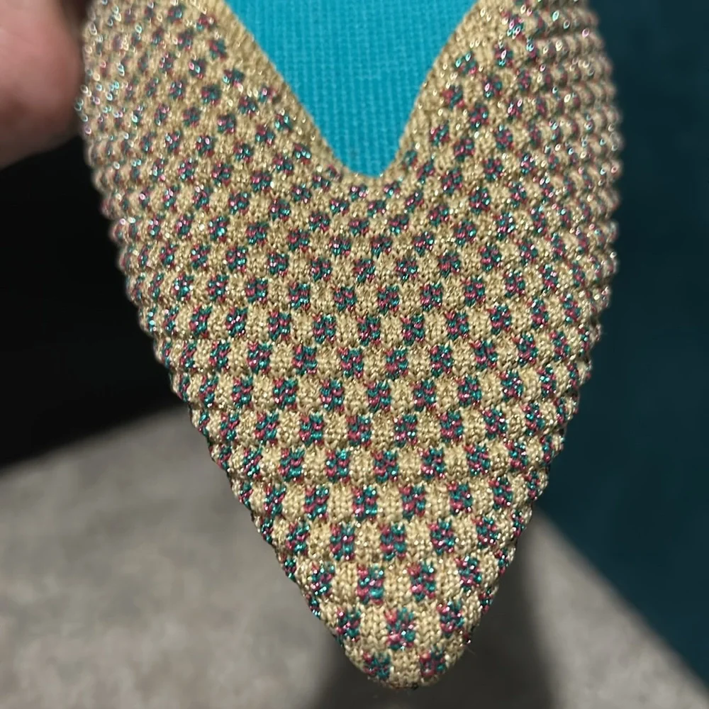 Multi Color Metallic Rothy’s Points - Picture 2 of 4